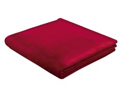 Koc Biederlack - Soft & Cover - czerwony z mikrofibry