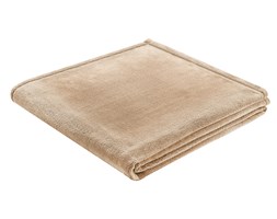 Koc Biederlack - Soft & Cover - beżowy z mikrofibry