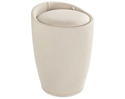 Pufa CANDY BEIGE - kosz na pranie, 2 w 1, WENKO