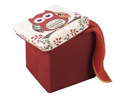 Taboret dla dzieci OWL, pojemnik na zabawki, WENKO