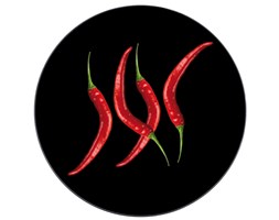 Podstawka pod garnek HOT CHILI, szklana deska, Ø 20 cm, WENKO