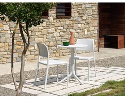 Stół ogrodowy Step Bianco 60,5 cm NARDI