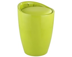 Pufa CANDY LIGHT GREEN - kosz na pranie, 2 w 1, WENKO