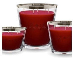 ŚWIECA ZAPACHOWA ZAPACH BOREON " SOHO ARGENTO RED" XXL 24 CM