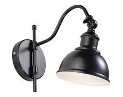 MARE 1 Klasyczna Efektowna Lampa Ścienna Kinkiet Czarny