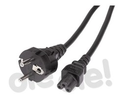 Kabel HAMA Kabel sieciowy 2.5m czarny
