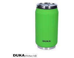Kubek termiczny na chłodne napoje w kształcie puszki 330 ml zielony