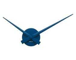 Zegar ścienny Little Big Time Mini blue, 44 cm, niebieski - KARLSSON - DECOSALON - Zakupy bez ryzyka