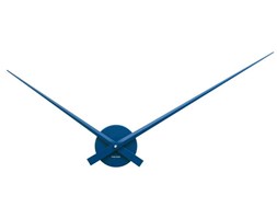 Zegar ścienny Little Big Time blue, 90 cm, niebieski - KARLSSON - DECOSALON - Zakupy bez ryzyka