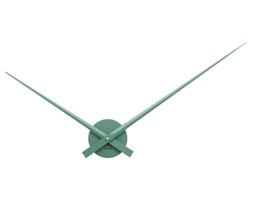 Zegar ścienny Little Big Time green, 90 cm, zielony - KARLSSON - DECOSALON - Zakupy bez ryzyka