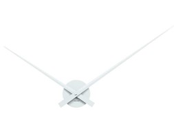 Zegar ścienny Little Big Time white, 90 cm, biały - KARLSSON - DECOSALON - Zakupy bez ryzyka
