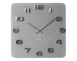 Zegar ścienny Vintage Grey, 35 cm, szary - KARLSSON - DECOSALON - Zakupy bez ryzyka