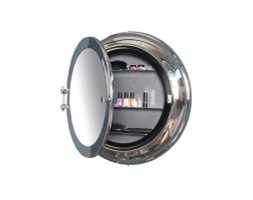 INVICTA INTERIOR LUSTRO BULLAUGE 55cm srebrne