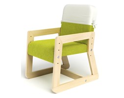 SIMPLE KRZESŁKO -FOTELIK "UpMe" ZIELONY