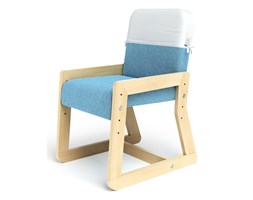 SIMPLE KRZESEŁKO -FOTELIK ,,UpMe" CHAIR NIEBIESKI