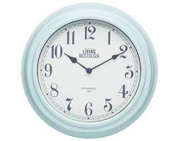 Zegar ścienny Living Nostalgia miętowy - Kitchen Craft - DECOSALON - Zakupy bez ryzyka