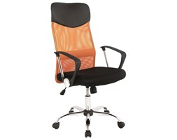 Fotel obrotowy Q-025 pomarańczowy