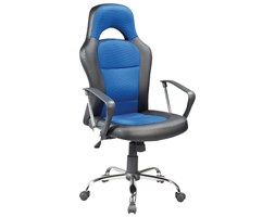 Fotel obrotowy Q-033 czarno-niebieski