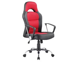 Fotel obrotowy Q-033 czarno-czerwony