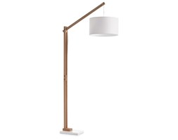 Lampa Podłogowa IZIDORA Biała - Z EKSPOZYCJI