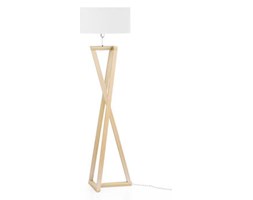 Lampa podłogowa z drewna, lampy stojące w stylu skandynawskim LW23-01-17