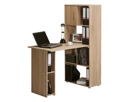 Biurko 60x114 cm, naturalny, MDF, 40125525