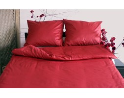 Pościel satynowa Bordo 100% bawełny