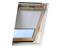 Roleta do okien dachowych Velux, Zaciemniająca, biała, S06 / 606 (97,3x94 cm)