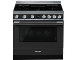 Kuchnia wolnostojąca Smeg z płyta indukcyjną 90 cm, kolekcja Portofino CPF9IPAN
