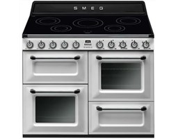 Kuchnia wolnostojąca Smeg z płyta indukcyjną 110 cm, kolekcja Victoria TR4110IWH