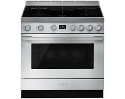 Kuchnia wolnostojąca Smeg z płyta indukcyjną 90 cm, kolekcja Portofino CPF9IPX