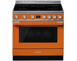 Kuchnia wolnostojąca Smeg z płyta indukcyjną 90 cm, kolekcja Portofino CPF9IPOR