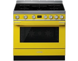 Kuchnia wolnostojąca Smeg z płyta indukcyjną 90 cm, kolekcja Portofino CPF9IPYW