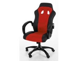 Fotel biurowy Race, czerwony, skóra ekologiczna-Actona Company (0000061272)