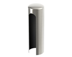 Aluminiowe osłonki na zawiasy - 14mm, nikiel