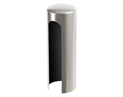 Aluminiowe osłonki na zawiasy - 16mm, nikiel