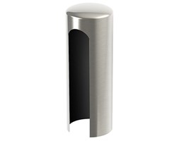 Aluminiowe osłonki na zawiasy - 20mm, nikiel