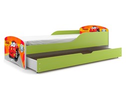 TOBI Z SZUFLADĄ RAMA ZIELONY NAKLEJKA AUTO 160*80 KPL.