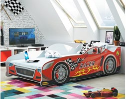Łóżko dziecięce CARS dla chłopca – 1 osobowe – SAMOCHÓD