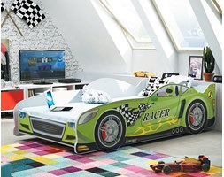 Łóżko dziecięce CARS dla chłopca – 1 osobowe – SAMOCHÓD