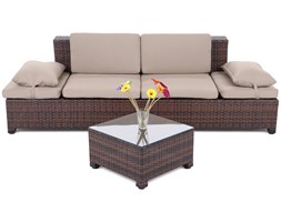 HOME & GARDEN Zestaw mebli HOME&GARDEN Milano 2w1 Brown/Taupe