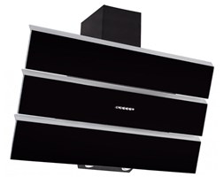 Okap kuchenny Merido Eco Black 80 cm Czarny