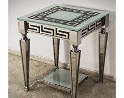 STOLIK VERGIANNO GLAMUR WHITE 50"