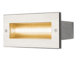 Lampa ścienna wpuszczana SLV Brick Pro LED symetryczny 9W 3000K 233651