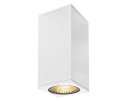 Kinkiet zewnętrzny SLV Big Theo Wall Up/Down LED 2x17.5W biały 234501
