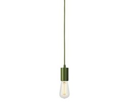 Lampa wisząca przewód SLV Fitu E27 60W zieleń paproci 132695
