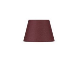 Klosz stożkowy SLV Fenda 30cm 40W bordo 156166