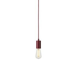 Lampa wisząca przewód SLV Fitu E27 60W bordowy 132698