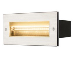 Lampa ścienna wpuszczana SLV Brick LED asymetryczny 9W 3000K 233660