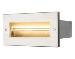 Lampa ścienna wpuszczana SLV Brick Pro LED asymetryczny 9W 3000K 233661